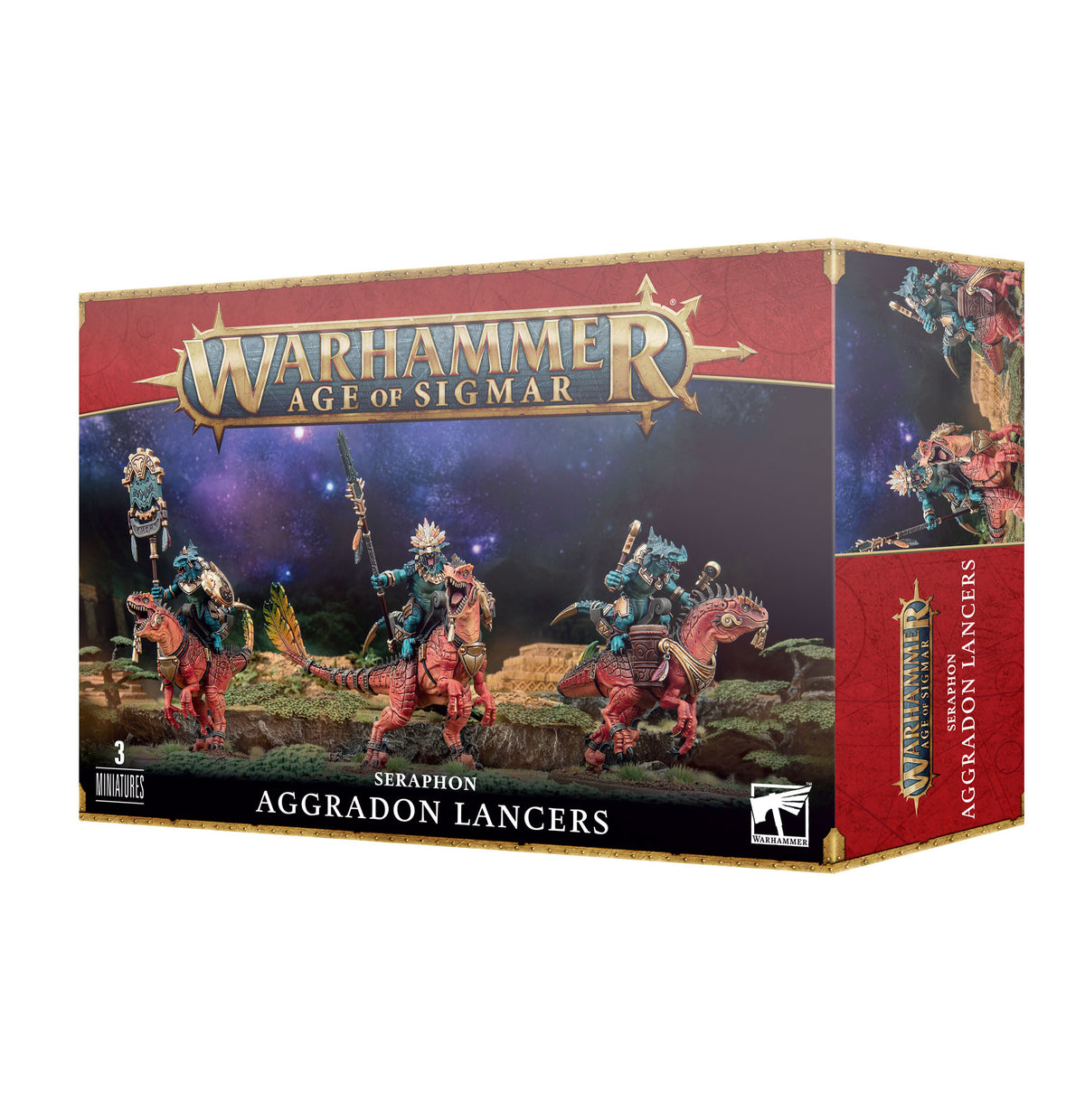 Seraphon: Aggradon-Lanzenreiter