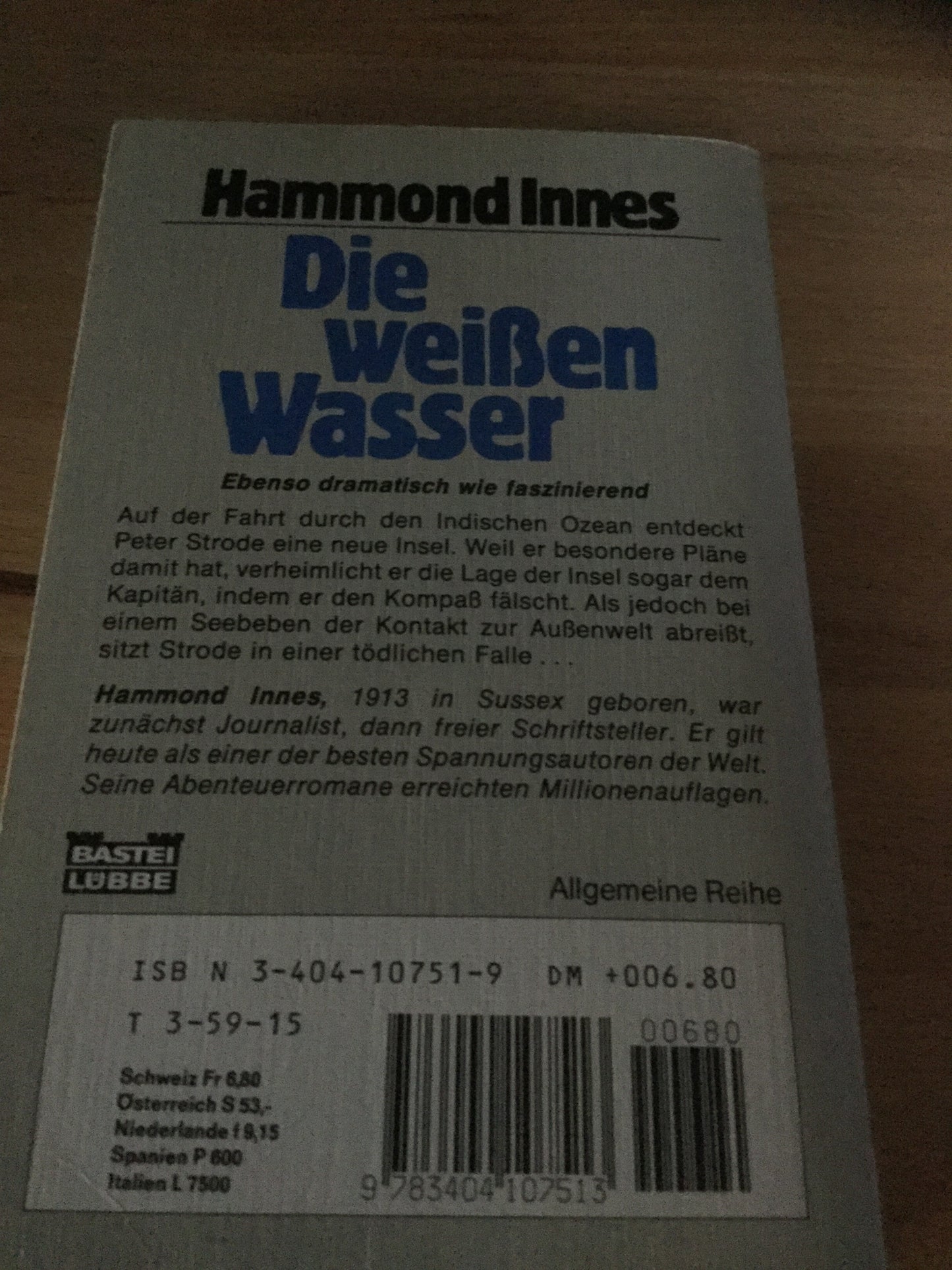 Die weißen Wasser