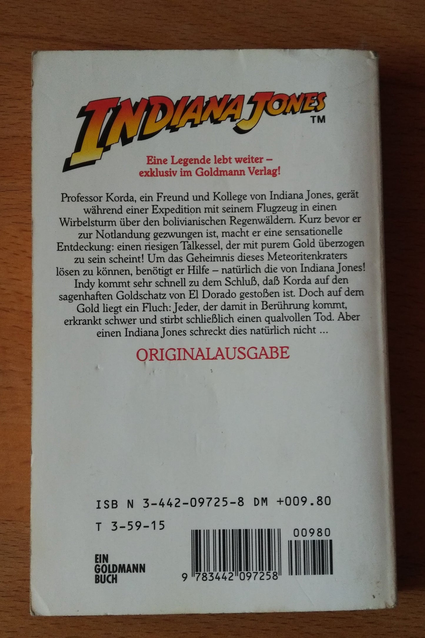 Indiana Jones und das Gold von El Dorado