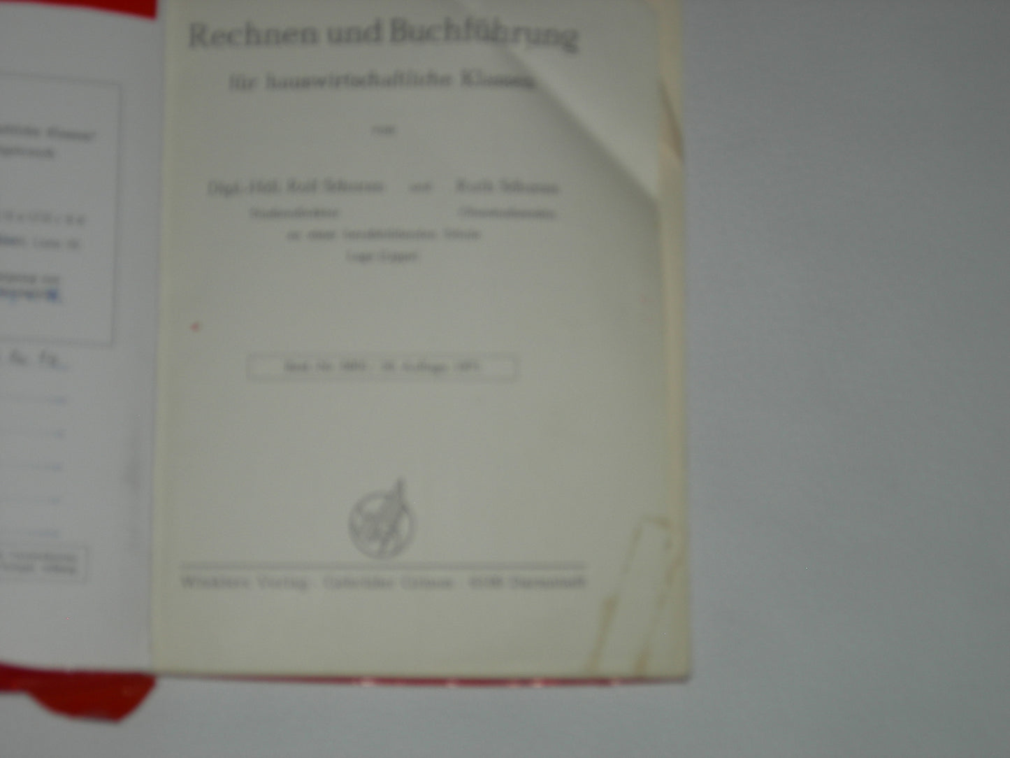Rechnen und Buchführung