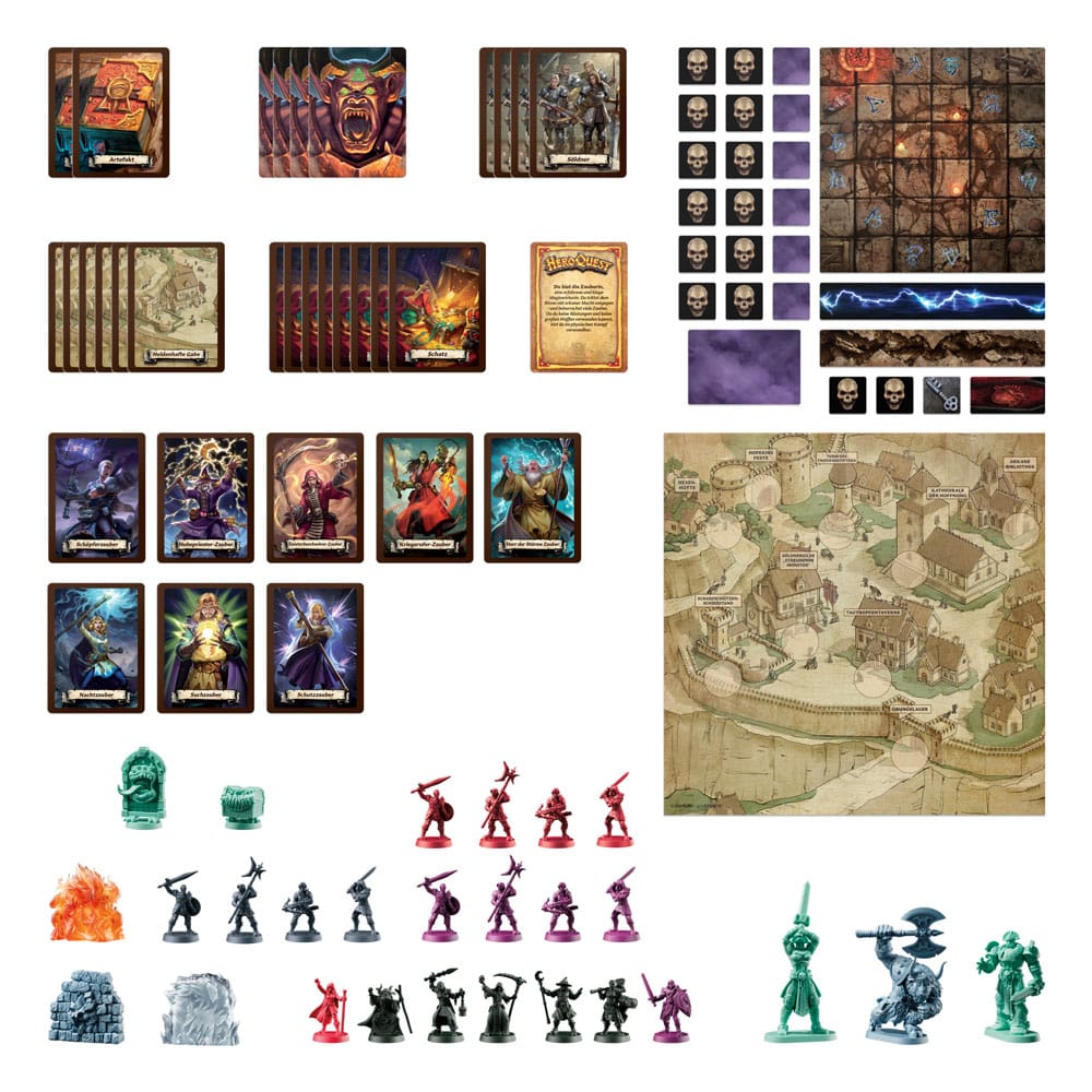 HeroQuest: Brettspiel-Erweiterung Morcars Magier Abenteuerpack