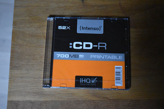 CD-R Intenso 700MB 80 Min.