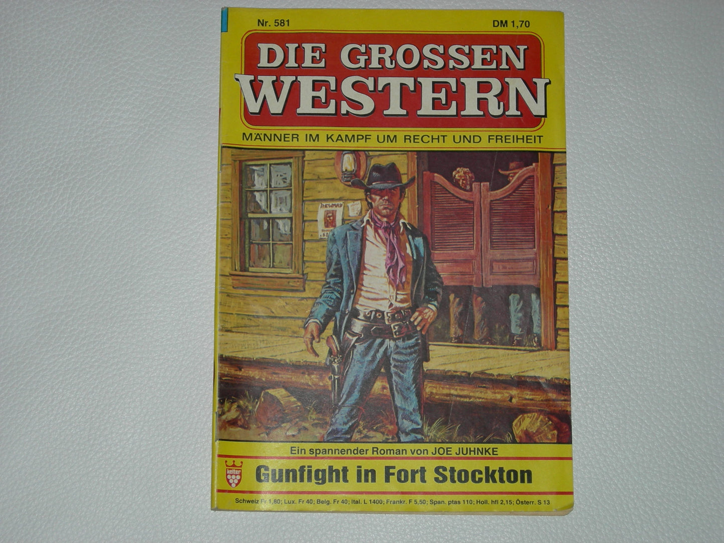 Die großen Western 581: Gunfight in Fort Stockton