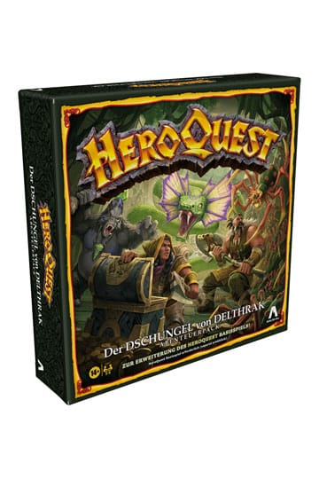 HeroQuest: Brettspiel-Erweiterung Der Dschungel von Delthrak Abenteuerpack
