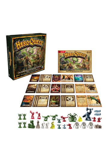 HeroQuest: Brettspiel-Erweiterung Der Dschungel von Delthrak Abenteuerpack