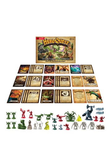 HeroQuest: Brettspiel-Erweiterung Der Dschungel von Delthrak Abenteuerpack