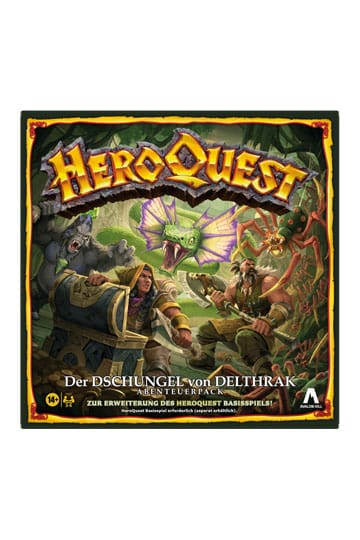 HeroQuest: Brettspiel-Erweiterung Der Dschungel von Delthrak Abenteuerpack