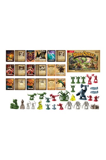 HeroQuest: Brettspiel-Erweiterung Der Dschungel von Delthrak Abenteuerpack