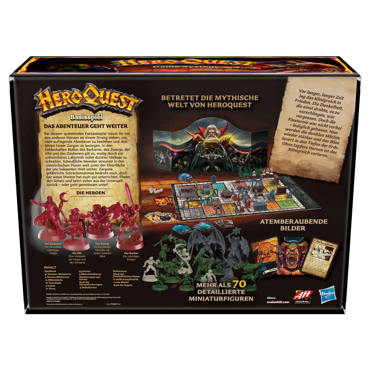 HeroQuest Brettspiel Basisspiel deutsch