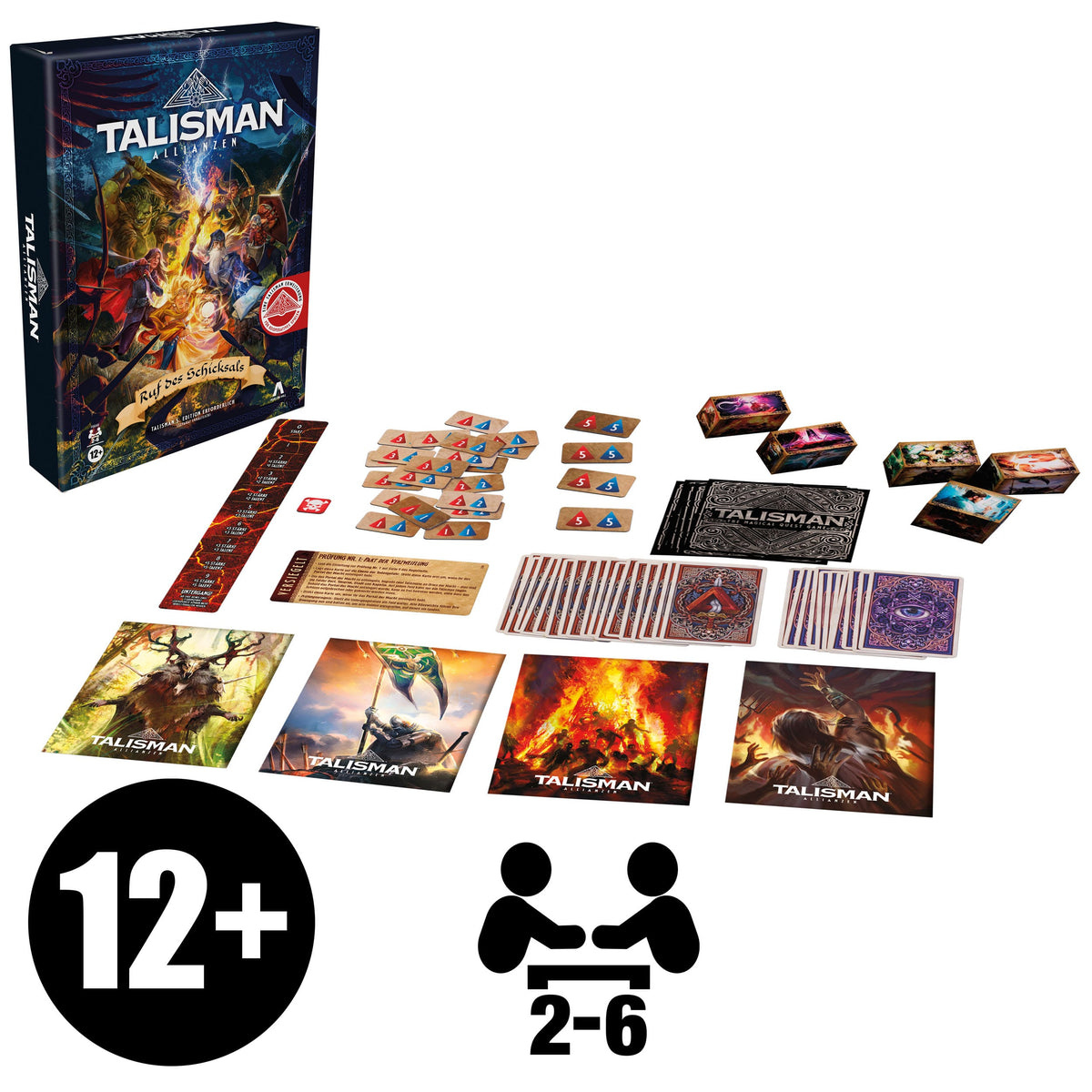 Talisman: Allianzen Brettspiel Erweiterung Ruf des Schicksals