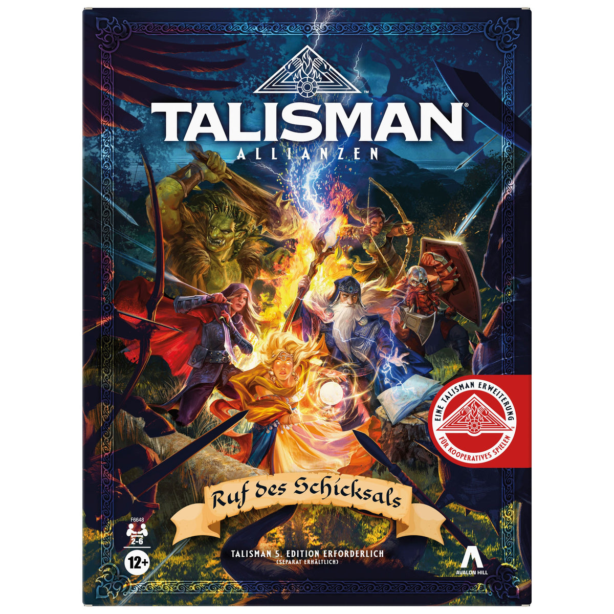 Talisman: Allianzen Brettspiel Erweiterung Ruf des Schicksals
