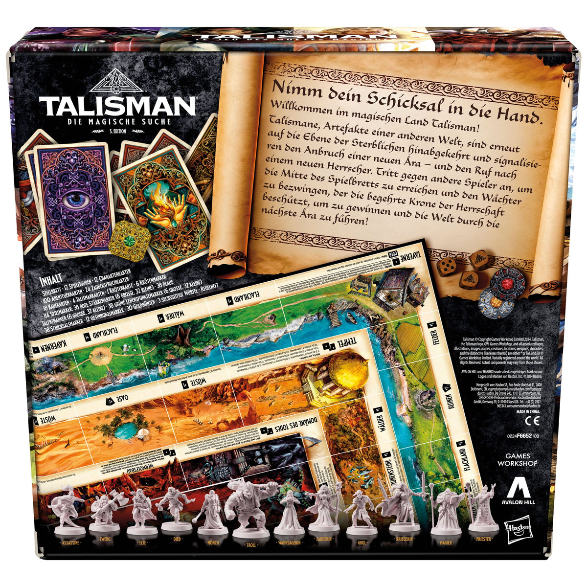 Talisman: Die magische Suche - 5. Edition Brettspiel