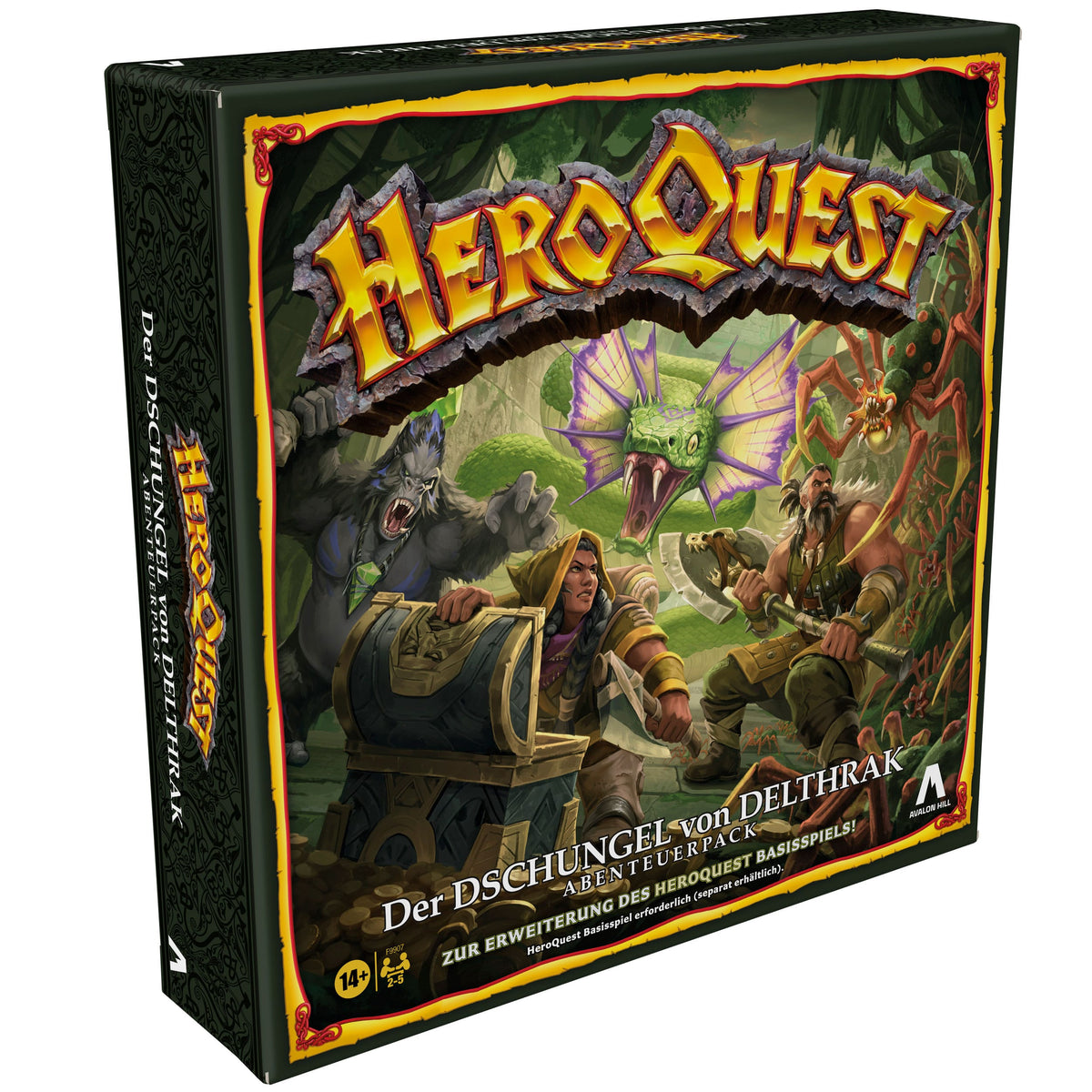 HeroQuest: Brettspiel-Erweiterung Der Dschungel von Delthrak Abenteuerpack