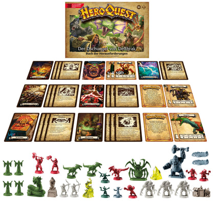 HeroQuest: Brettspiel-Erweiterung Der Dschungel von Delthrak Abenteuerpack