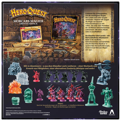 HeroQuest: Brettspiel-Erweiterung Morcars Magier Abenteuerpack