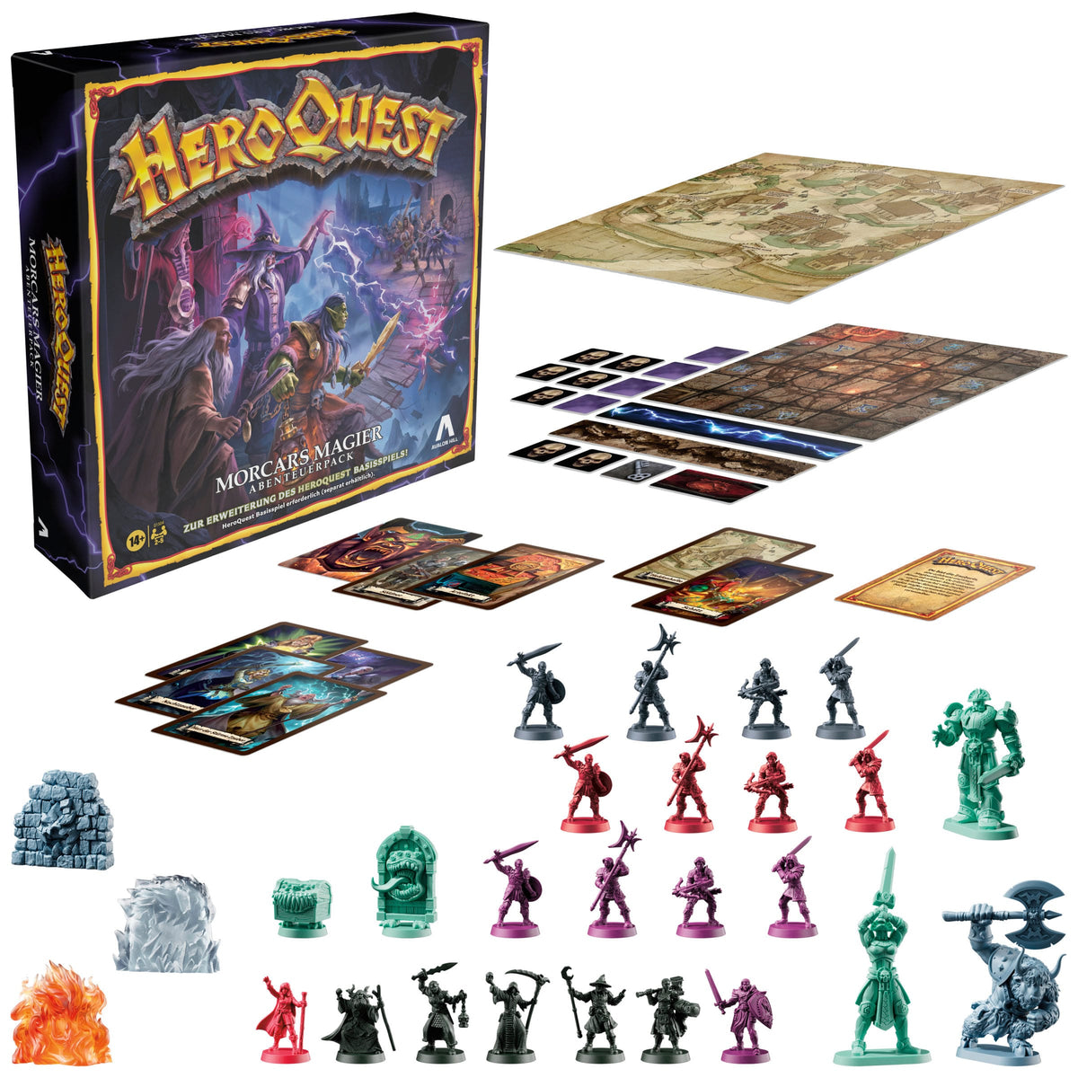 HeroQuest: Brettspiel-Erweiterung Morcars Magier Abenteuerpack