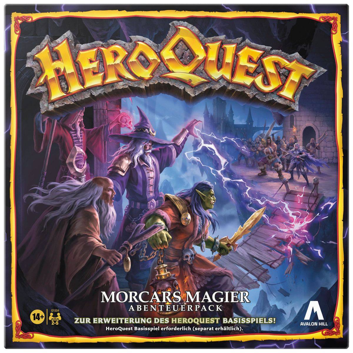 HeroQuest: Brettspiel-Erweiterung Morcars Magier Abenteuerpack