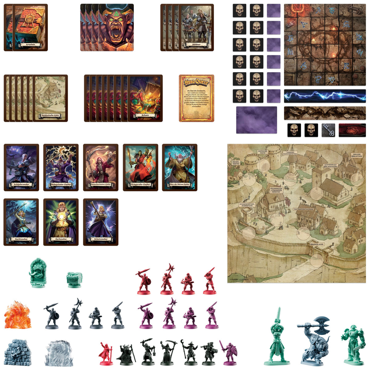 HeroQuest: Brettspiel-Erweiterung Morcars Magier Abenteuerpack