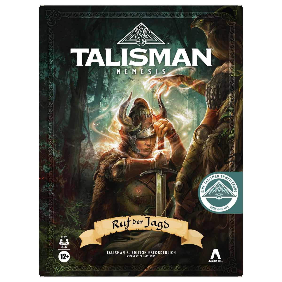 Talisman: Nemesis Brettspiel-Erweiterung Ruf der Jagd