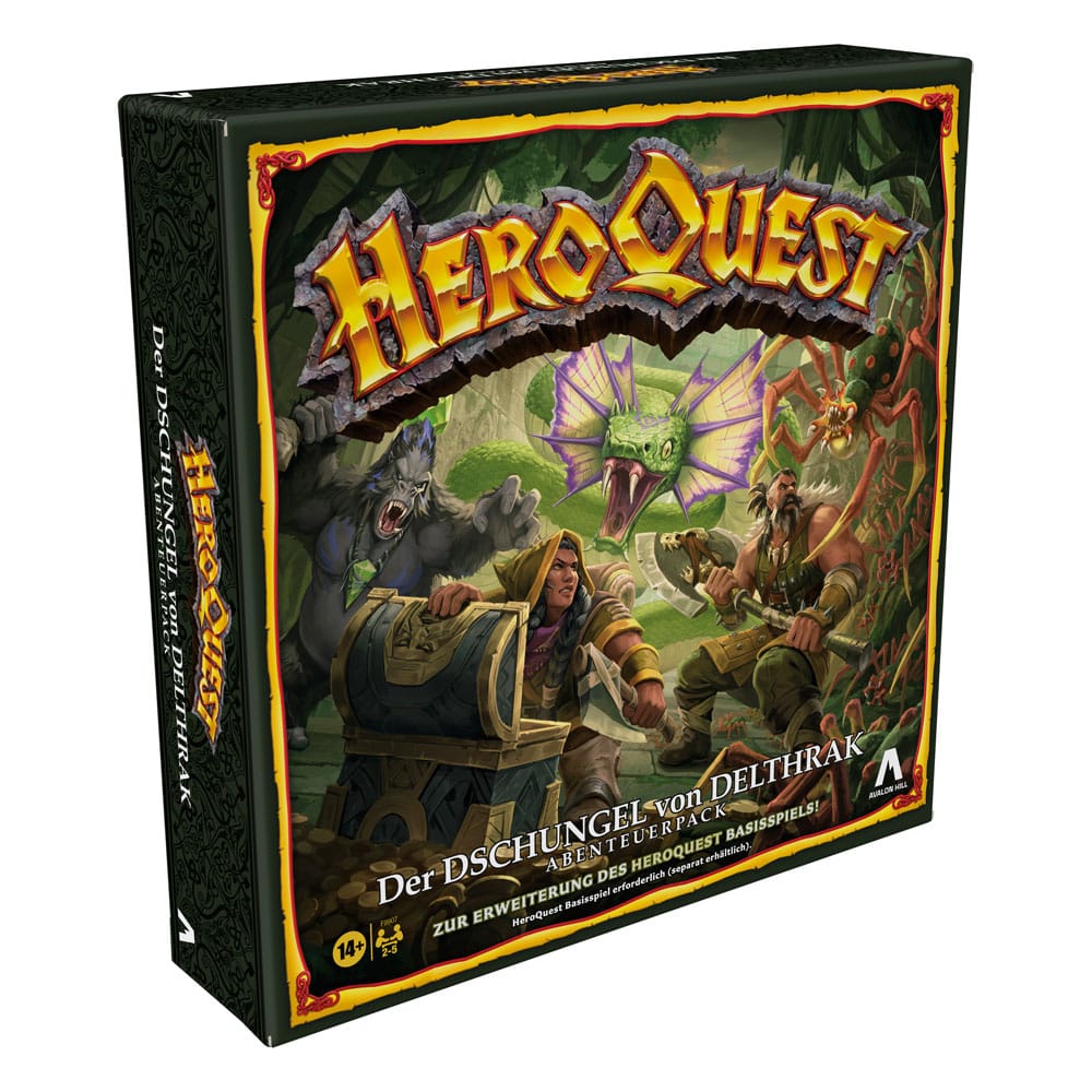 HeroQuest: Brettspiel-Erweiterung Der Dschungel von Delthrak Abenteuerpack