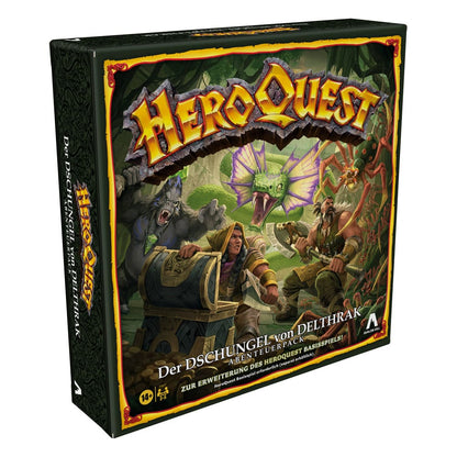 HeroQuest: Brettspiel-Erweiterung Der Dschungel von Delthrak Abenteuerpack