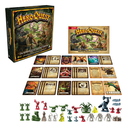 HeroQuest: Brettspiel-Erweiterung Der Dschungel von Delthrak Abenteuerpack