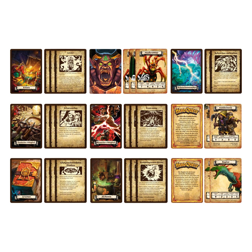 HeroQuest: Brettspiel-Erweiterung Der Dschungel von Delthrak Abenteuerpack