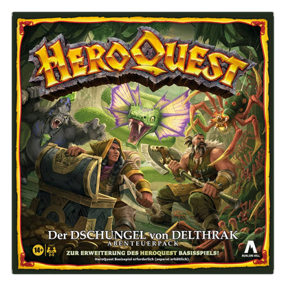 HeroQuest: Brettspiel-Erweiterung Der Dschungel von Delthrak Abenteuerpack