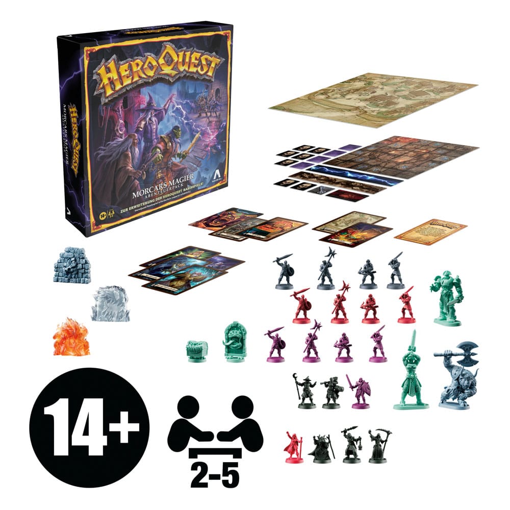 HeroQuest: Brettspiel-Erweiterung Morcars Magier Abenteuerpack