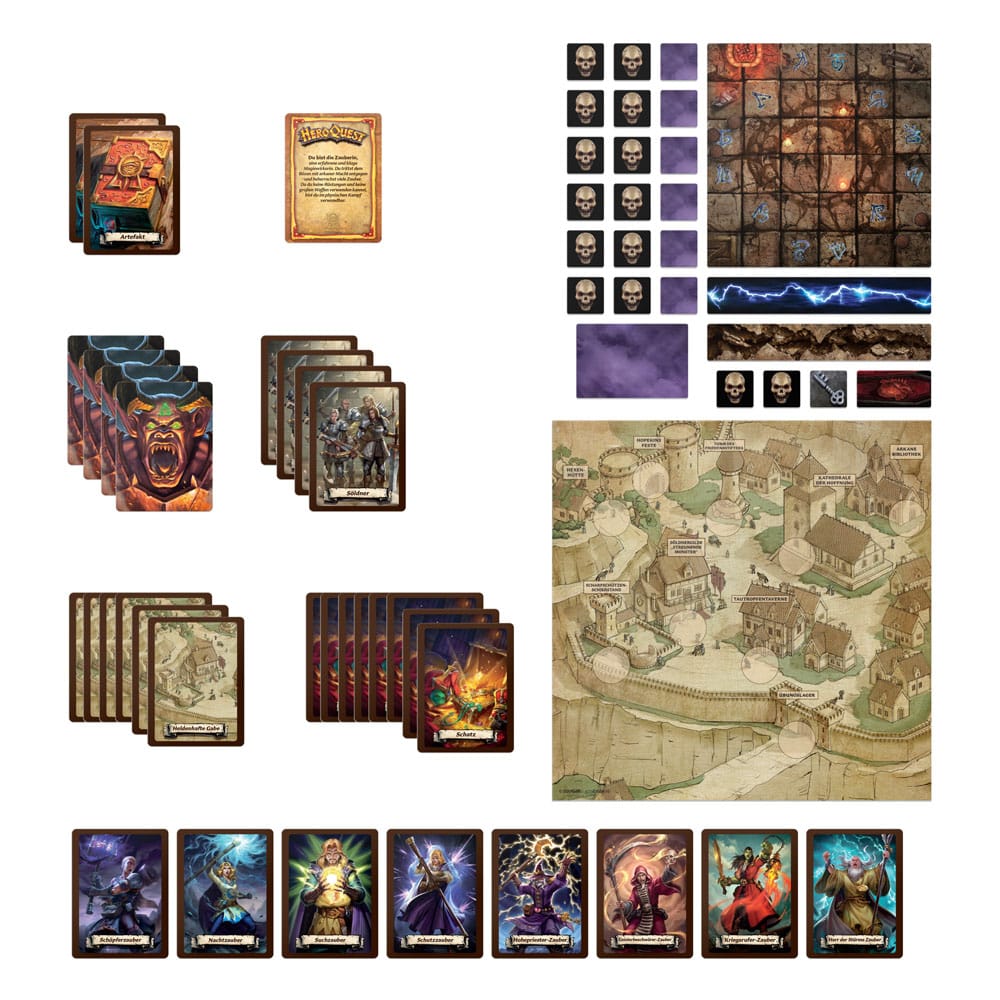 HeroQuest: Brettspiel-Erweiterung Morcars Magier Abenteuerpack