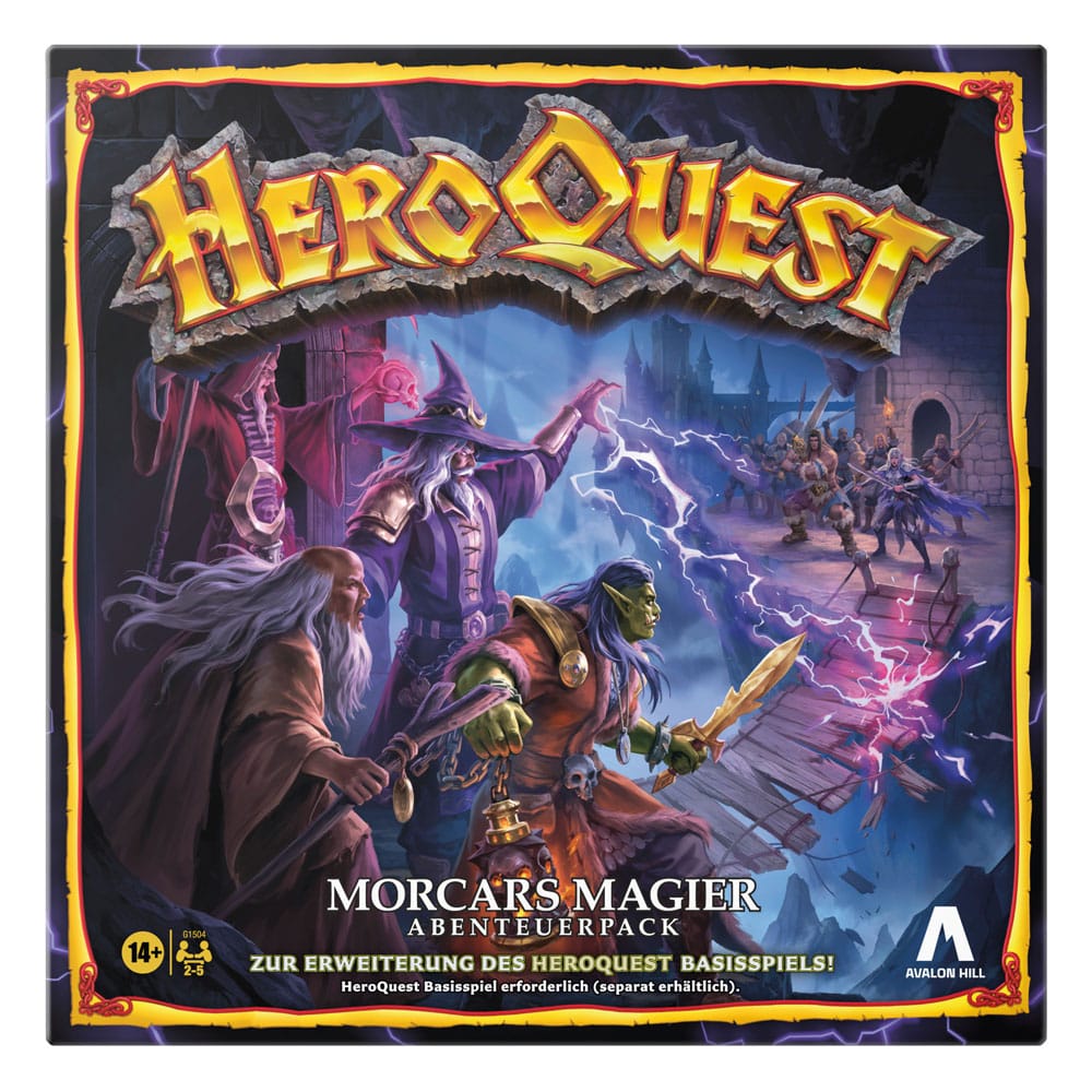 HeroQuest: Brettspiel-Erweiterung Morcars Magier Abenteuerpack