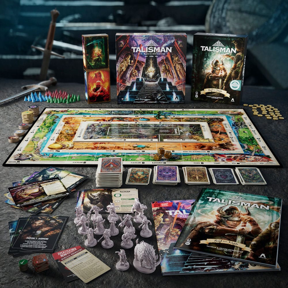 Talisman: Nemesis Brettspiel-Erweiterung Ruf der Jagd